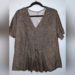 Vneck Anthropologie top